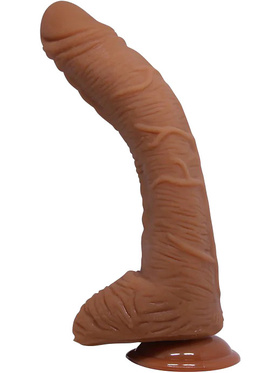 Beautiful Alex: Realistic Dildo with Suction Cup, 28 cm, dark