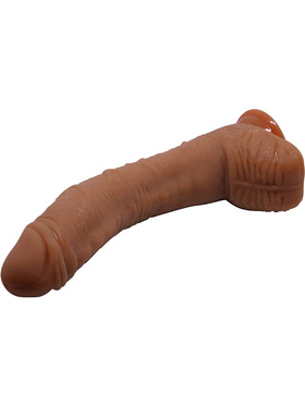 Beautiful Alex: Realistic Dildo with Suction Cup, 28 cm, dark