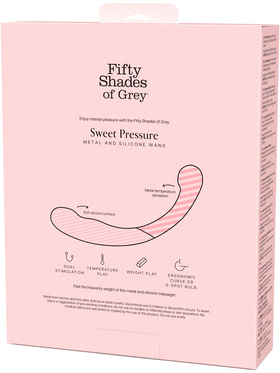 Fifty Shades: Sweet Pleasure, Metal and Silicone Wand 