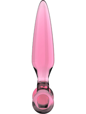 Satisfyer: Triple Crystal 2, Glass Dildo, pink