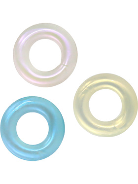 NSNovelties: Fantasia Stamina Rings, 3-pack