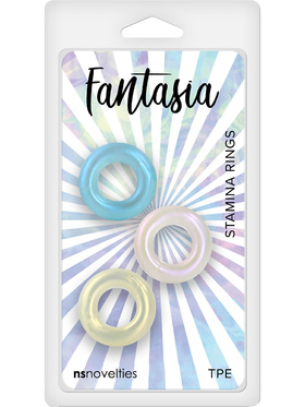 NSNovelties: Fantasia Stamina Rings, 3-pack