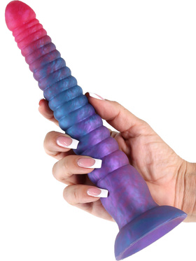NSNovelties: Colours Stacked Silicone Dildo, 23 cm