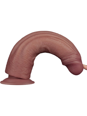 LoveToy: Vibrating Dual Density Power Cock, 27 cm