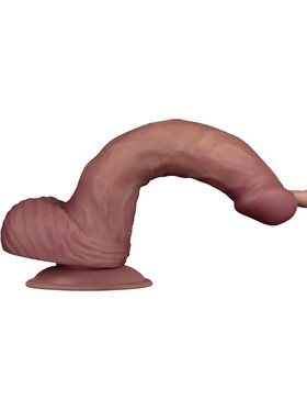 LoveToy: Vibrating Dual Density Power Cock, 23 cm