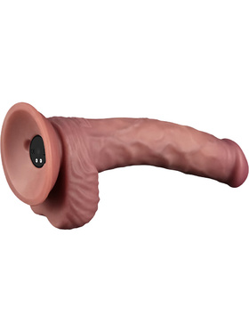 LoveToy: Vibrating Dual Density Power Cock, 23 cm