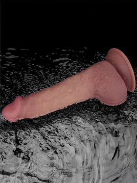 LoveToy: Vibrating Dual Density Power Cock, 21.5 cm