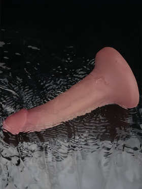 LoveToy: Vibrating Dual Density Power Cock, 16 cm