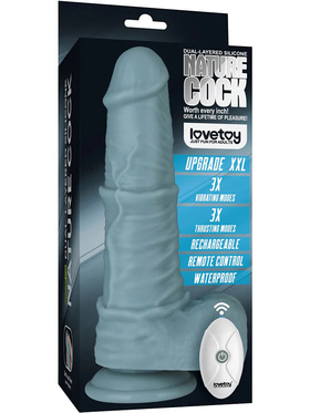 LoveToy: Dual-Layered Thrusting Realistic Cock, 27.5 cm