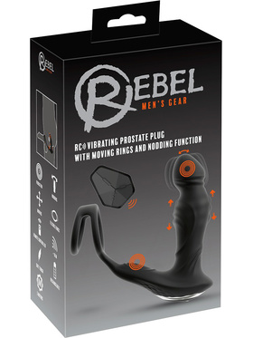 Rebel: RC Vibrating Prostate Plug with Nodding Function
