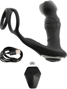 Rebel: RC Vibrating Prostate Plug with Nodding Function