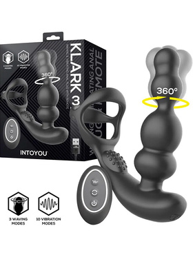 IntoYou: Klark, Waving & Vibrating Anal Plug with remote