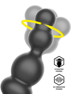 IntoYou: Klark, Waving & Vibrating Anal Plug with remote