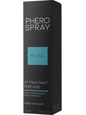 Ruf: Pherospray, Musc Attractant Perfume Men, 15 ml