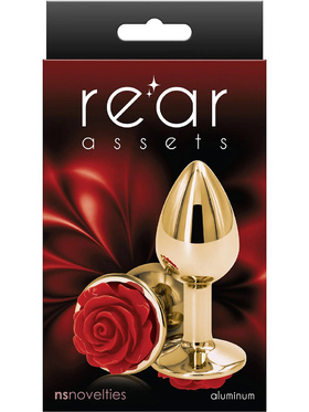 NSNovelties: Rear Assets Rose Buttplug, small