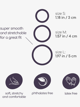 Crushious: Bandoleros, Silicone Cockring Set