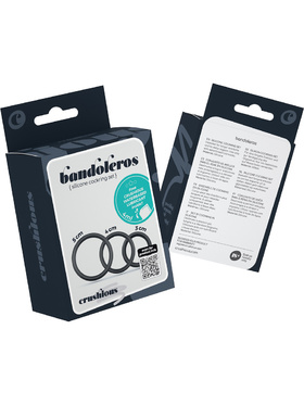Crushious: Bandoleros, Silicone Cockring Set