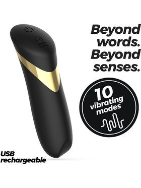 Crushious: Blinders, Rechargeable Vibrating Bullet, black