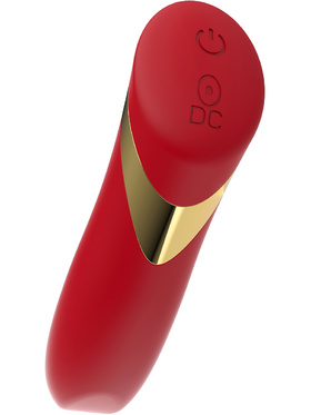 Crushious: Blinders, Rechargeable Vibrating Bullet, red