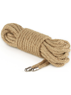 LoveToy: Rebellio Reign, Rustic Hemp Bondage Rope, 10m 