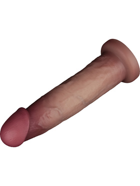 LoveToy: Sliding Skin Pro II Silicone Dildo, 23 cm