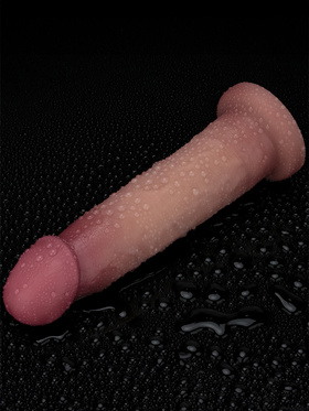 LoveToy: Sliding Skin Pro II Silicone Dildo, 23 cm