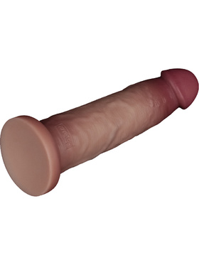 LoveToy: Sliding Skin Pro II Silicone Dildo, 23 cm