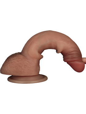 LoveToy: Sliding Skin Pro Silicone Dildo, 19 cm