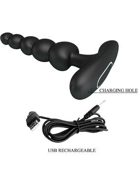  Pretty Love: Corban, Vibrating Anal Beads