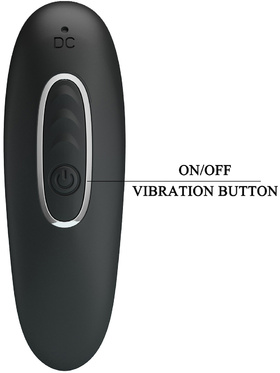  Pretty Love: Corban, Vibrating Anal Beads