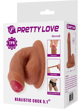 Pretty Love: Warnell Realistic Packer, 13 cm
