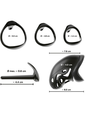 You2Toys: Cock Cage with Silicone Dilator