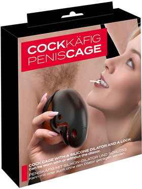 You2Toys: Cock Cage with Silicone Dilator