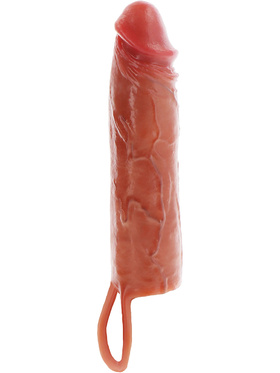 Toy Joy: Hydrated Skin Penis Silicone Sleeve, 20 cm