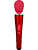 Caresse: Compact Wand Massager, red