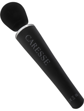 Caresse: Compact Wand Massager, black