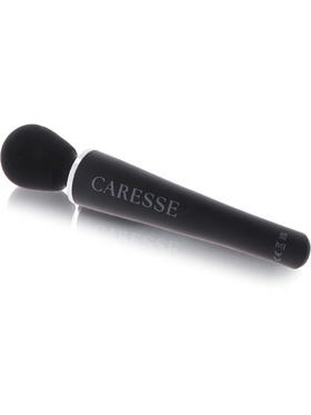 Caresse: Compact Wand Massager, black