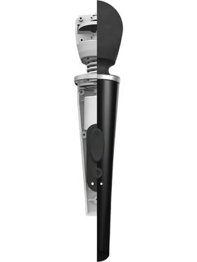 Caresse: Compact Wand Massager, black