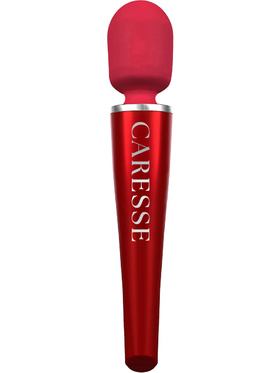 Caresse: Pro Wand Massager, red