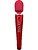 Caresse: Pro Wand Massager, red