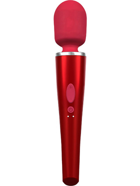 Caresse: Pro Wand Massager, red