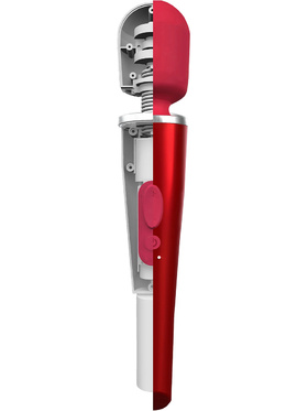 Caresse: Pro Wand Massager, red