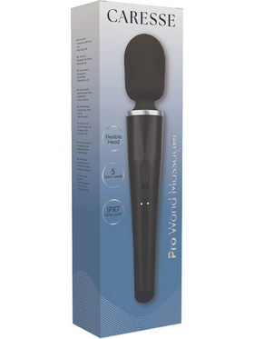 Caresse: Pro Wand Massager, black