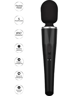 Caresse: Pro Wand Massager, black