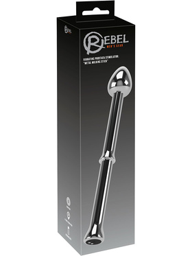 Rebel: Vibrating Prostata Stimulator, Metal Milking Stick