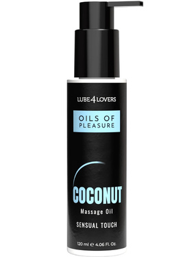 Lube4Lovers: Oils Of Pleasure, Coconut Massage Oil, 120 ml