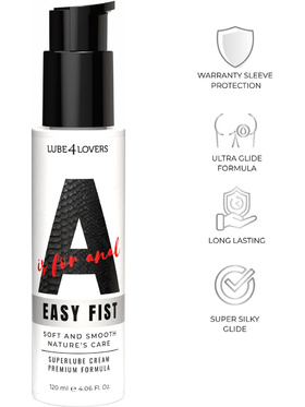 Lube4Lovers: Anal Easy Fist, Superlube Cream, 120 ml