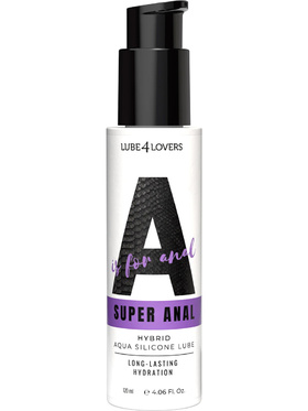 Lube4Lovers: Super Anal, Hybrid Lubricant, 120 ml
