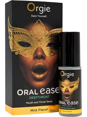 Orgie: Oral Ease, Deepthroat Mint Spray, 15 ml