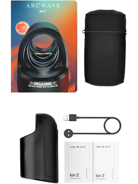 Arcwave: Ion 2, Suction Stroker with Pleasure Air